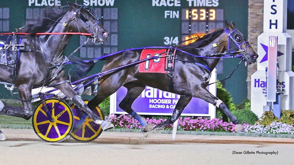 Trotting Fillies Battle In Indiana Sire Stakes