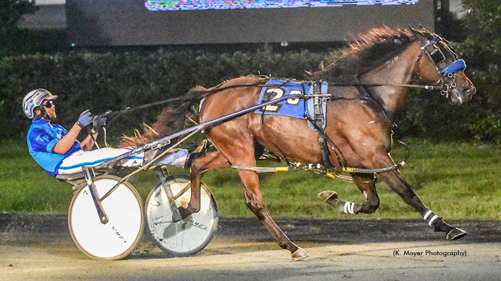 Hall Sweeps Maryland Stakes For Freshman Pacing Fillies