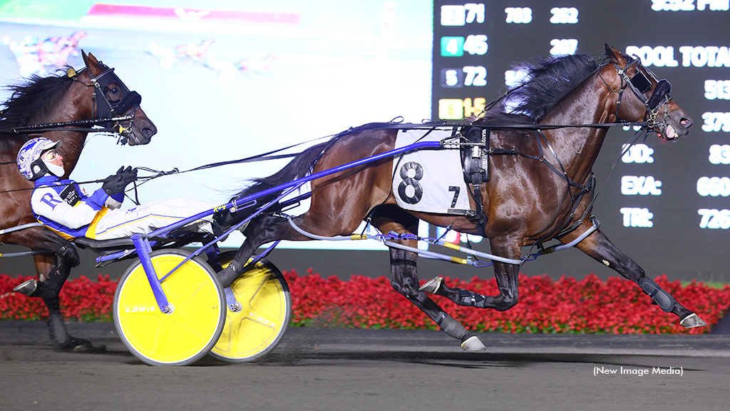 Nijinsky winning at Woodbine Mohawk Park