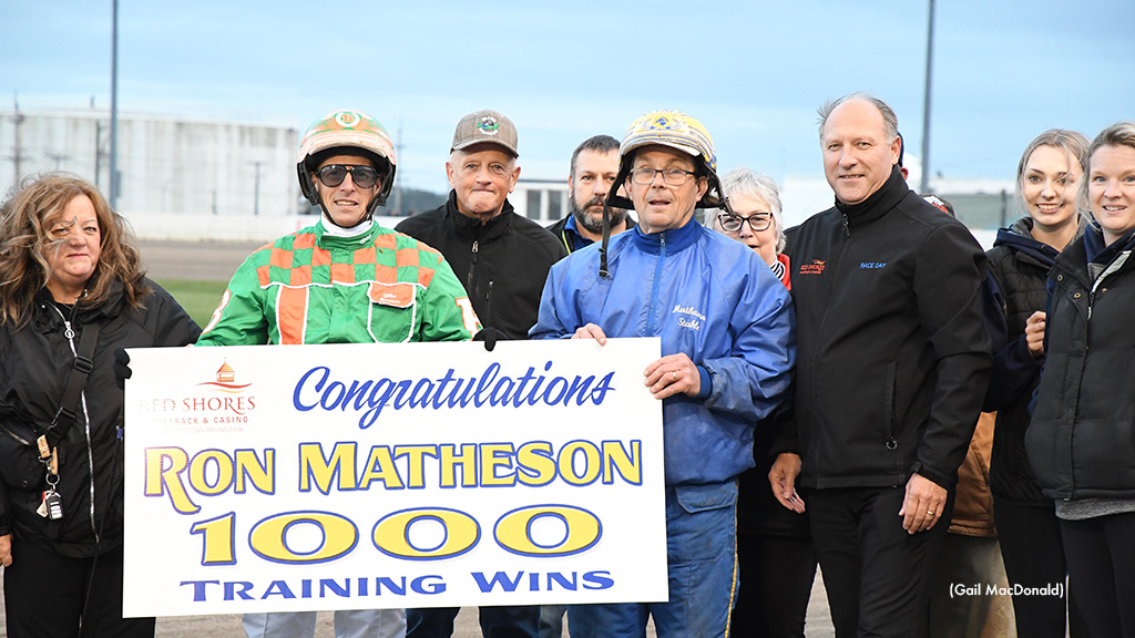 Matheson Achieves 1,000th Career Training Win
