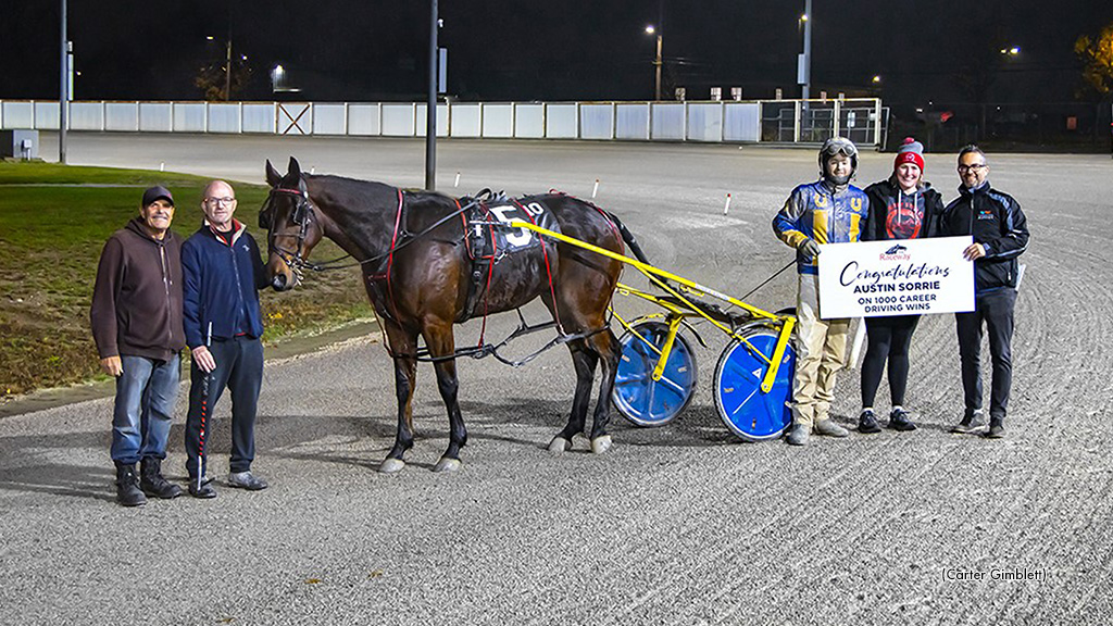 Sorrie Achieves 1,000th Career Driving Victory