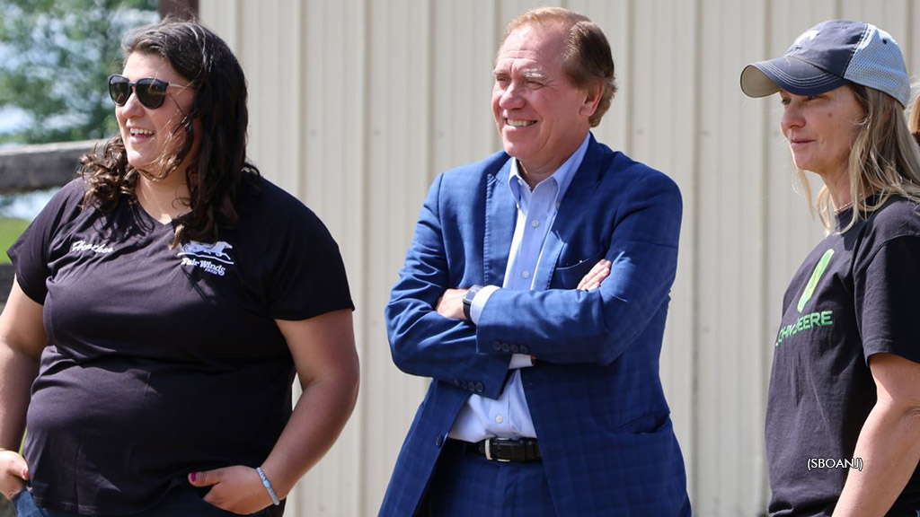 Coughlin Visits Fair Winds Farm