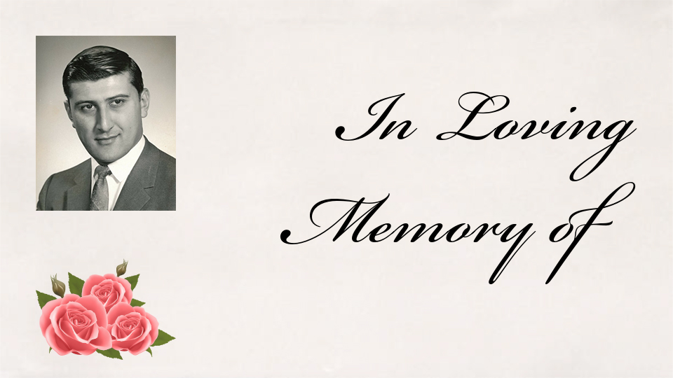 In loving memory of Roger Garabb