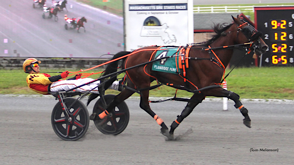 Feature Winners Fly At Plainridge; Greene Triples