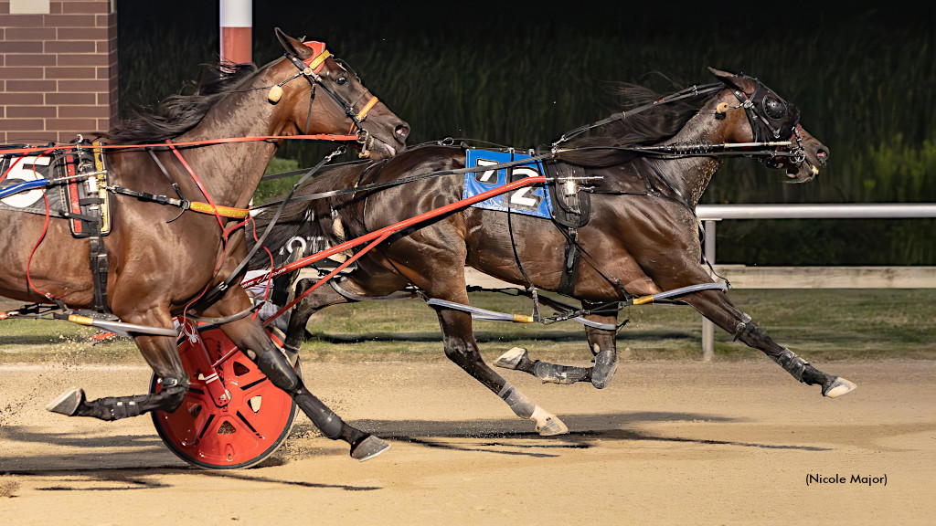 Premier Desirey Dazzles In Open Upset At Running Aces