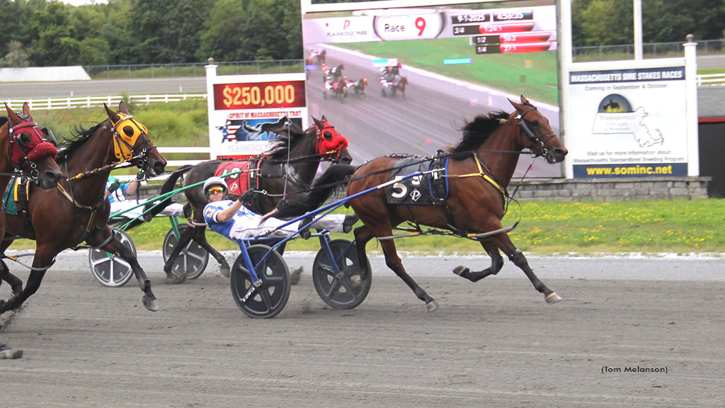 Mayweather Hanover Bold On Top At Plainridge