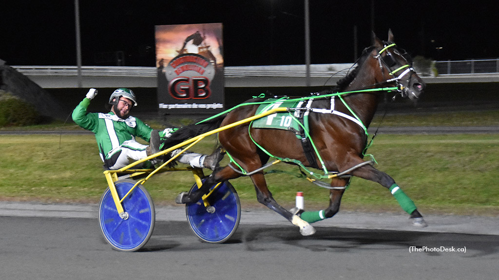 Hubert Clouthier Celebrates First Driving Win