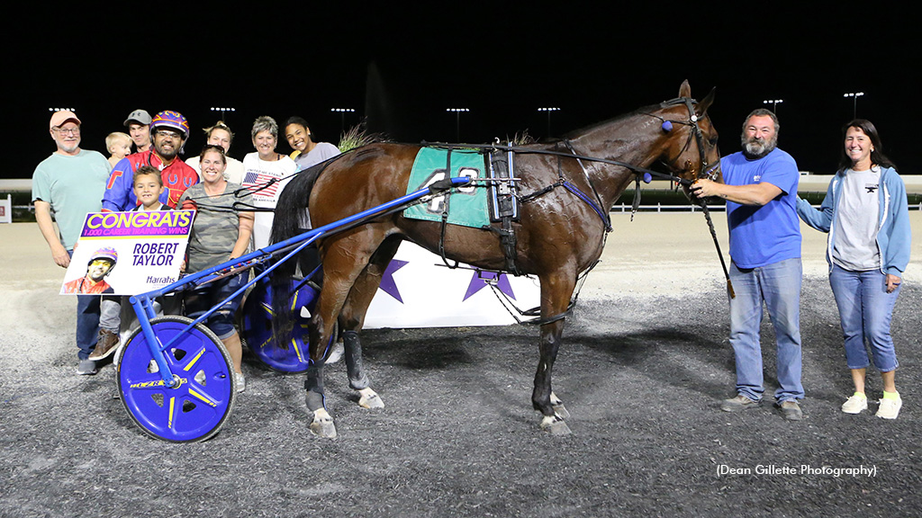 Taylor Earns 1,000th Training Win