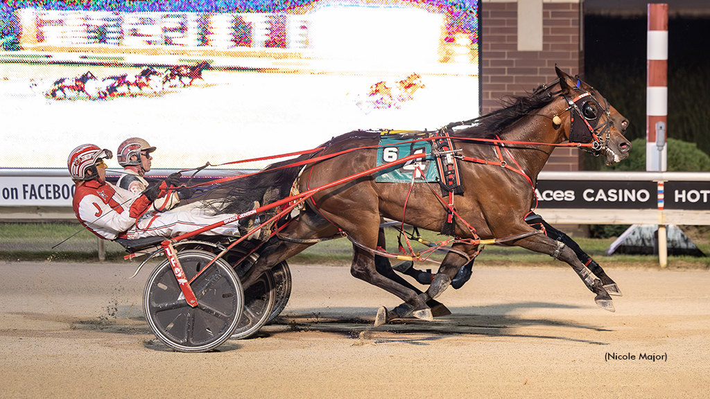 Spiritofanoutlaw By A Nose In Running Aces Open