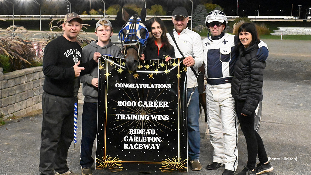 Gagnon Rings Up 2,000th Training Win