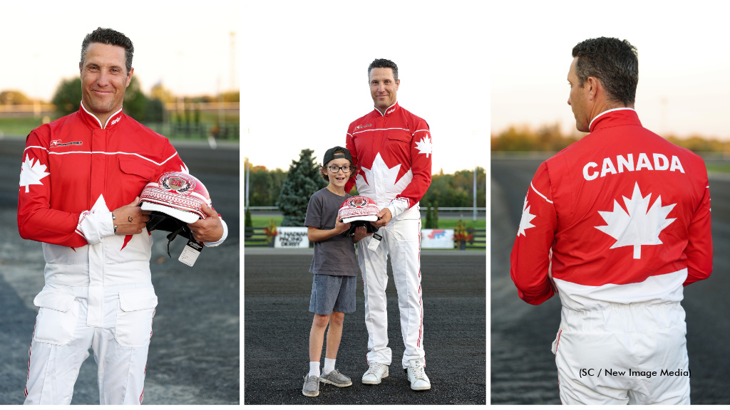 MacDonald Presented With Canadian Colours