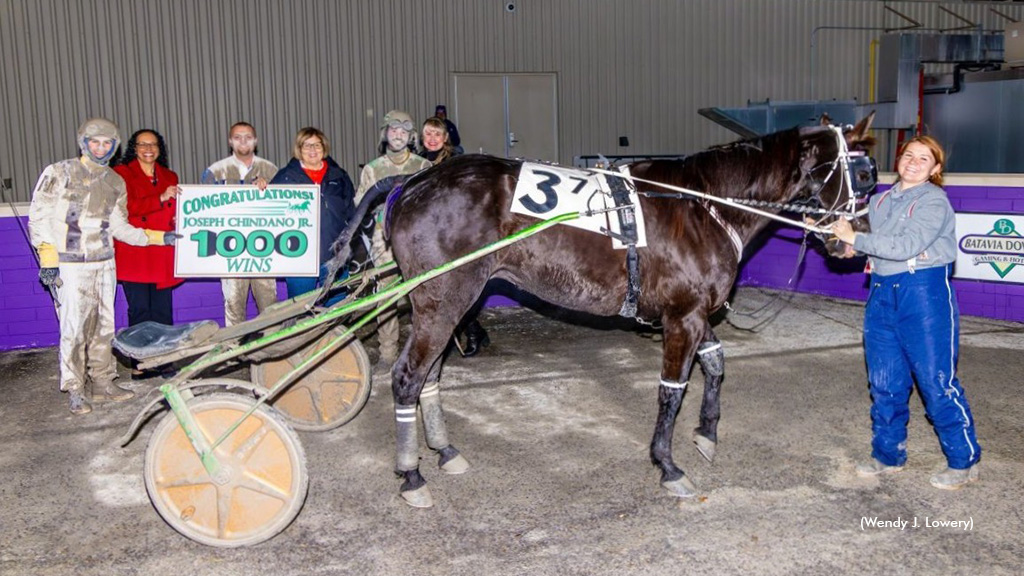 Chindano Reaches 1,000 Driving Wins