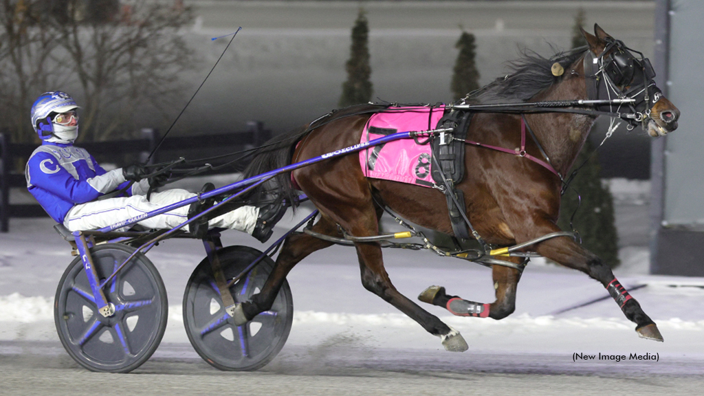 Kobra Kate winning at Woodbine Mohawk Park