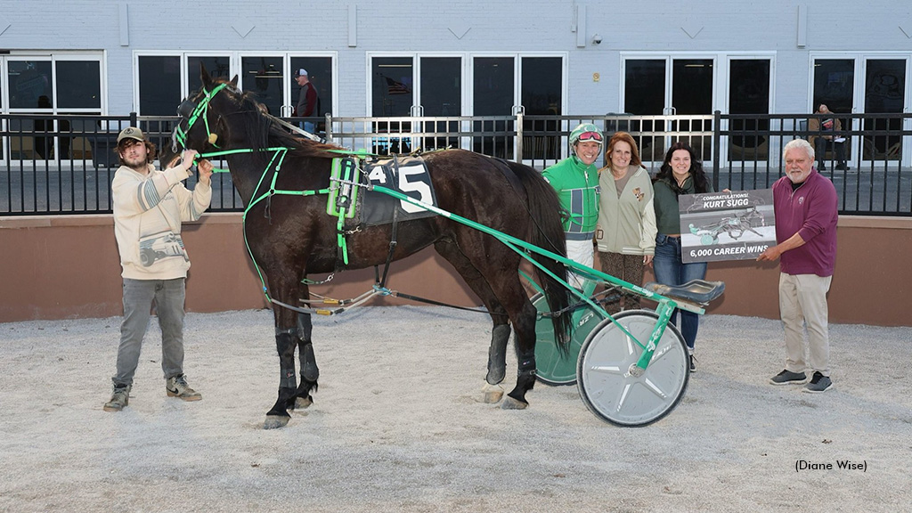 Kurt Sugg notches 6,000th win