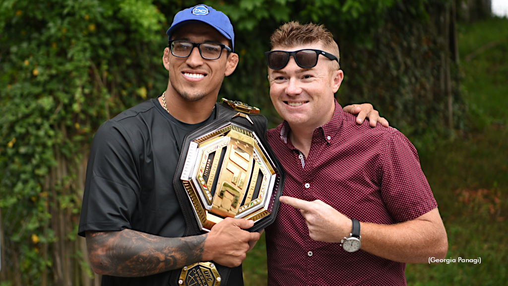 Charles Oliveira and Tim Tetrick