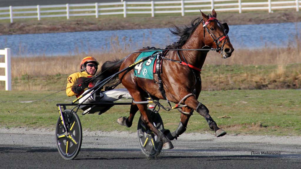 For Once Inmy Life winning at Plainridge Park