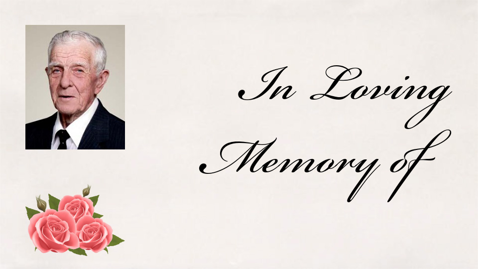 In loving memory of Ted McLean