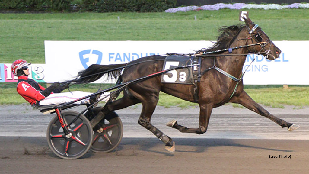 Frattina Diablo S winning at The Meadowlands