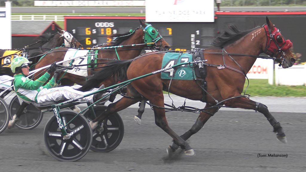 Justa Little Bit A winning at Plainridge Park