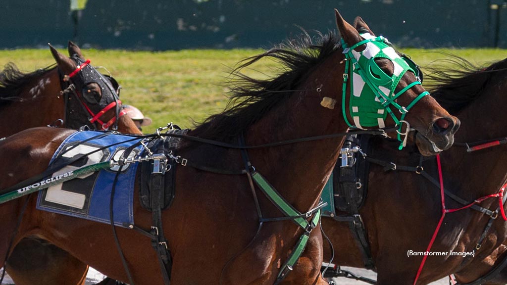 Woodmere Rollnpop winning at Buffalo Raceway