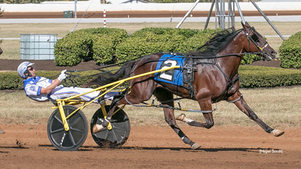 Elver Hanover winning at The Red Mile