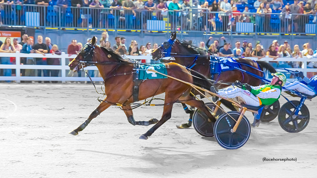 Grit N Grace winning at Western Fair Raceway