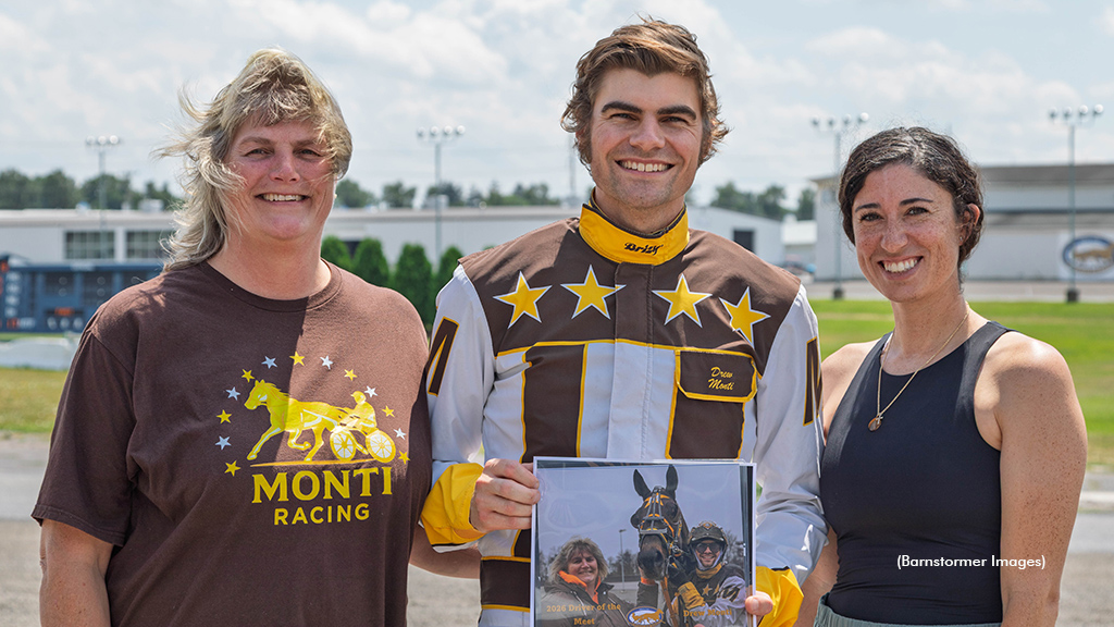Buffalo Raceway's 2026 leading driver Drew Monti