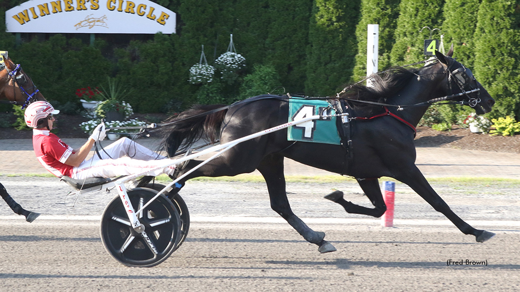 Blackhawk Zette winning at Tioga Downs