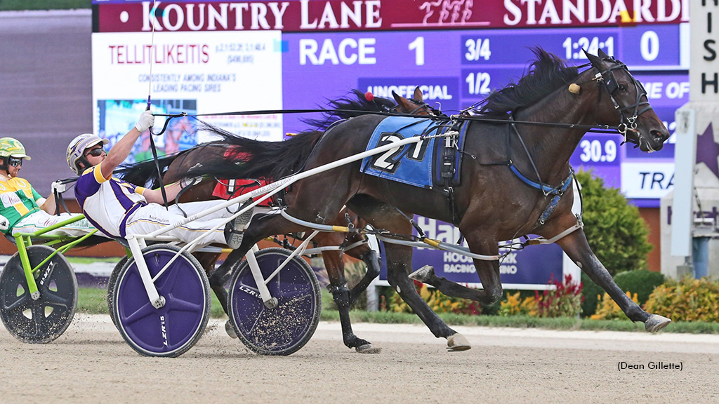 Fillies In Indiana Sire Stakes Action At Hoosier
