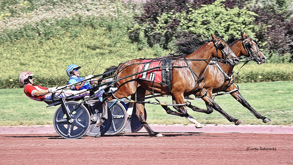 Gigi N Miki winning at Pocono Downs