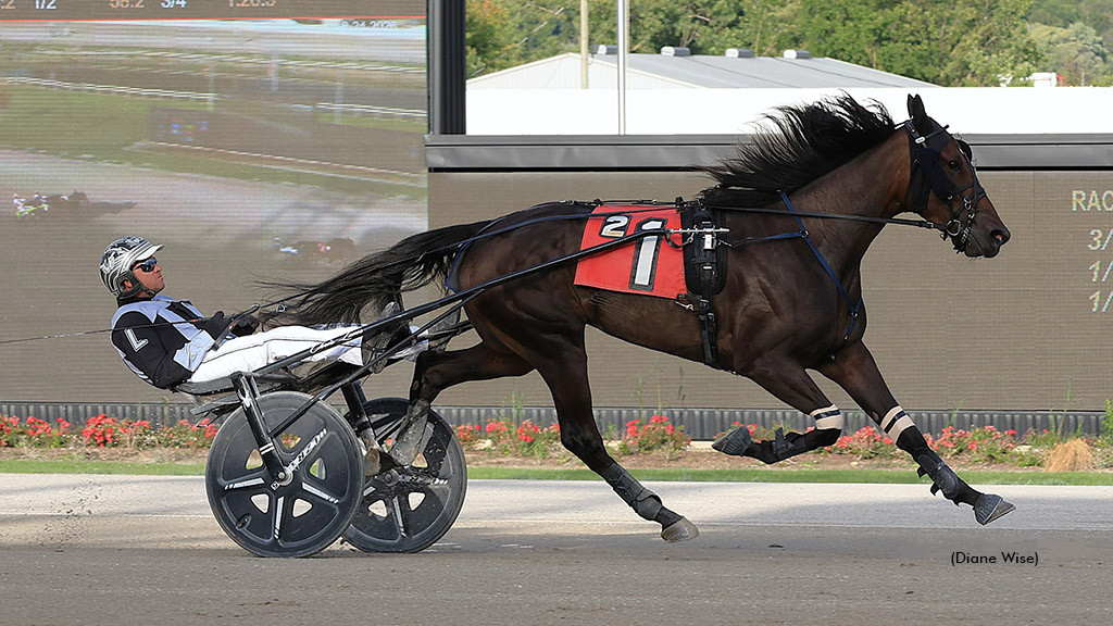 Tom Largo Adds To Ohio Sire Stakes Trophy Collection