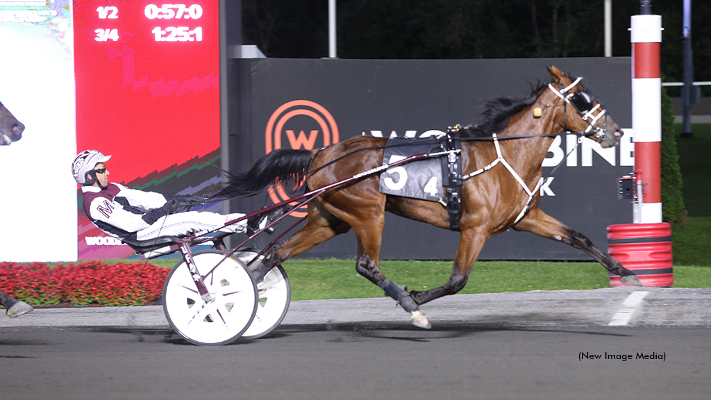 Beauts Cabaret winning at Woodbine Mohawk Park