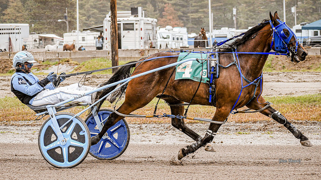 Snowonthepines winning at Cumberland Fair