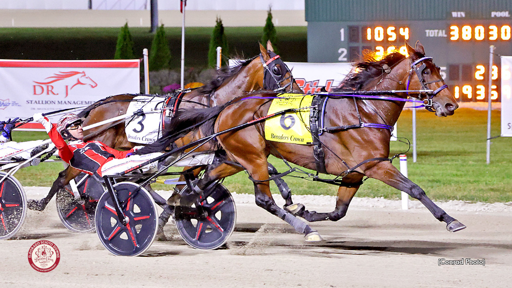 Twin B Joe Fresh Repeats (Sort Of) In Breeders Crown 