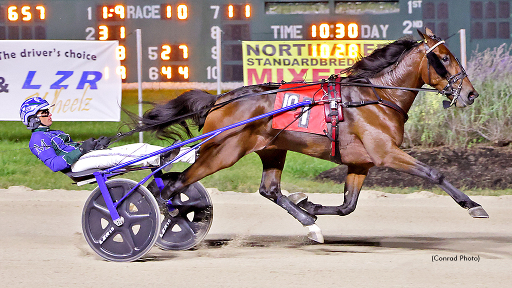 Wrong Sounds Right winning at Scioto Downs