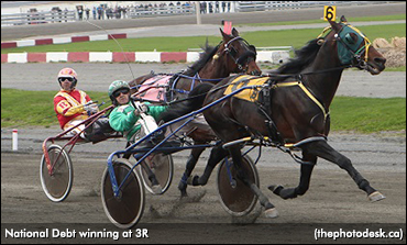 National Debt Darts To Preferred Win