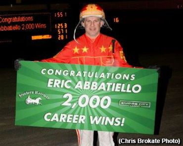 Abbatiello Scores 2,000th Win