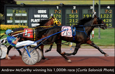 McCarthy Celebrates 1,000th Win