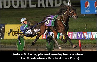McCarthy Hot At The Meadowlands