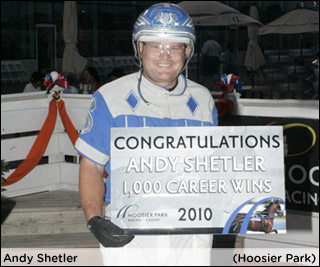 Shetler Scores Win 1,000