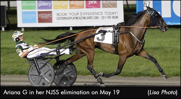 Ariana G Stars In Sire Stakes Finals