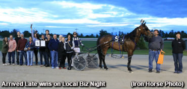 Arrived Late Takes Care Of Biz-Ness