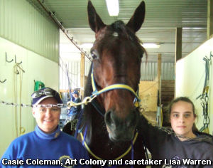 Art Colony To Qualify On Friday