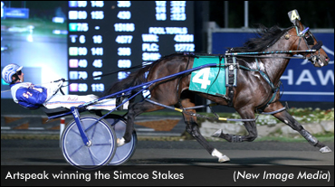 Artspeak Sets Simcoe Stakes Record