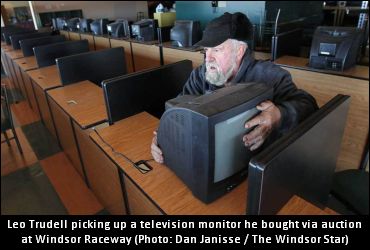 Windsor Raceway Items Auctioned Off