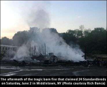 Banca On Mount Hope Barn Fire