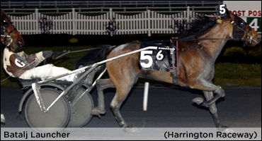 Batalj Launcher Wins Harrington Debut