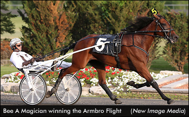 Babies & 'Bee' Qualify At Meadowlands