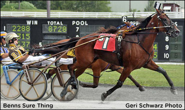 Monticello Record For Benns Sure Thing