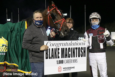 MacIntosh Nabs His 1,000th Win
